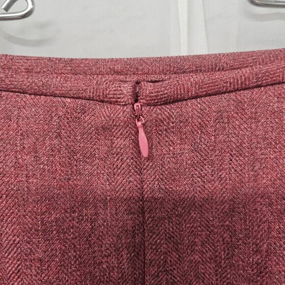 Le Suit Skirt Pink Coquette Twee Retro Pleated 10P - Picture 4 of 8